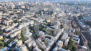 Aerial view of Kyiv by day. Ukraine