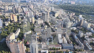 Aerial view of Kyiv by day. Ukraine