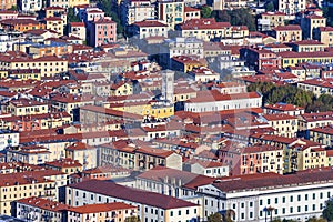 aerial view of la spezia