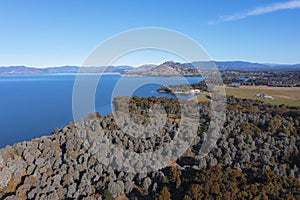 Aerial view of Lake Hume