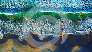 Aerial view of the lake Illawarra