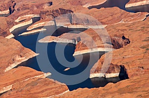 Aerial View of Lake Powell photo