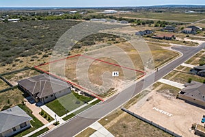 Land Plot Aerial View for Residential Development photo