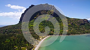 Aerial View: Le Morne Brabant