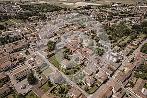 Aerial View of Lendinara Town photo