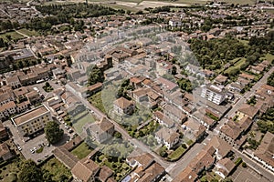 Aerial View of Lendinara Town photo