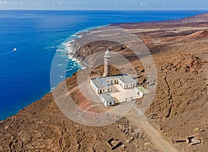 Lighthouse Faro de Orchilla - Southwest coast of El Hierro Canary Islands photo