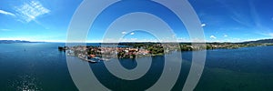 Aerial view of Lindau