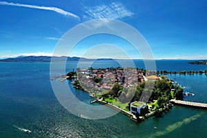 Aerial view of Lindau