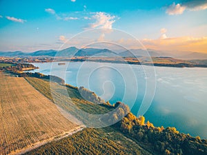 Liptovska Mara lake, Slovakia