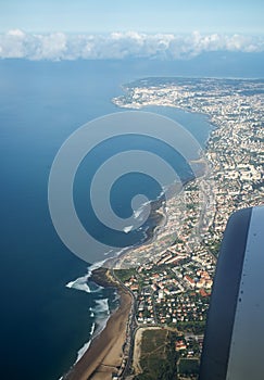 Aerial view of Lisbon -
