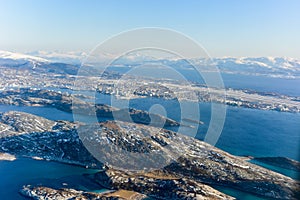 Aerial View - Lofoten Islands, Norway