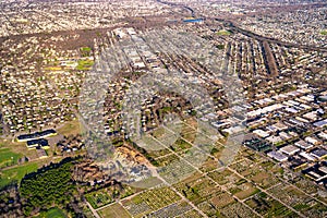 aerial view of Long Island New York communities