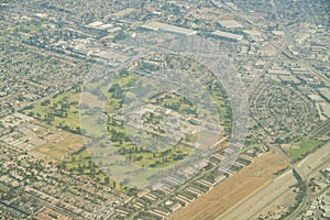 Aerial view of the Los Amigos Golf Course photo