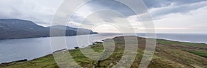 Aerial view of Loughros by Ardara, County Donegal - Ireland