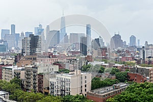 Aerial View of Lower Manhattan