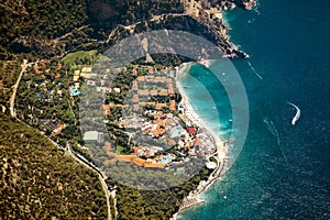 Aerial view of Lykia Kidrak Oludeniz