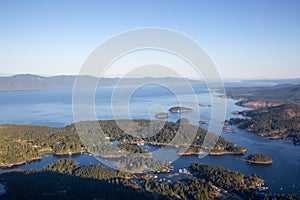 Aerial view of Madeira Park