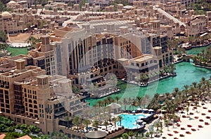 Aerial View of Madinat Jumeirah