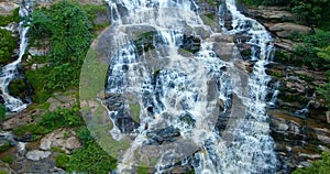 Aerial view of Maeya Waterfall, Thailand