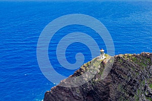 Aerial view of Makapuu Lighthouse