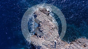 Aerial view of the Malgrats Islands photo