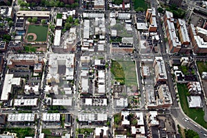 Aerial View of Manhattan, New York, USA