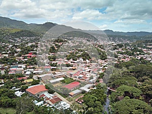 Aerial view of matagalpa photo