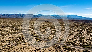 Aerial View Of McDowell Regional Park Near Phoenix, Arizona