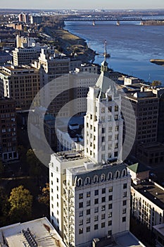 Aerial view of Memphis photo