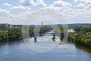 Merrimack River, Manchester, NH, USA