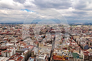 Aerial view of Mexico City - Mexico