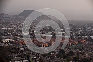 Aerial view of Mexico city photo