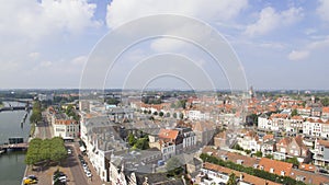 Aerial view on Middelburg