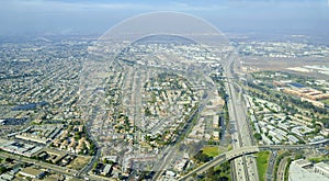 Aerial view of Midway District, San Diego photo