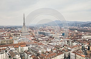 Aerial view of Mole Antonelliana