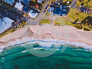 Aerial view of Mollymook Beach, Shoalhaven, NSW, Australia