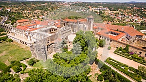 Vista aérea de monasterio monasterio de cristo en 