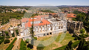 Vista aérea de monasterio monasterio de cristo en 