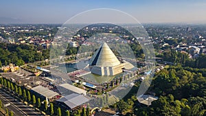 Aerial View of Monument to the Recapture of Yogyakarta (Monjali / Monumen Jogja Kembali),