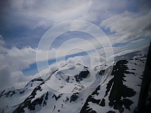 Aerial View of the Mountaintops