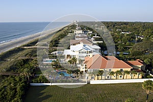 Aerial view of Myrtle Beach