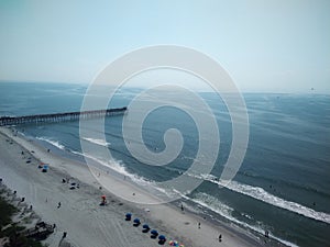 Aerial View Of Myrtle Beach South Carolina