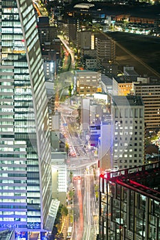 Aerial view of Nagoya