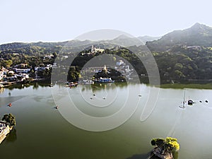 Aerial View, Nakki Lake, Mount Abu, Rajasthan