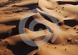 Aerial View of the Namib Desert