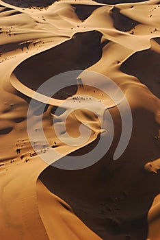 Aerial View of the Namib Desert