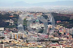 Aerial view of Naples photo