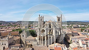 Aerial view of Narbonne