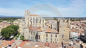 Aerial view of Narbonne